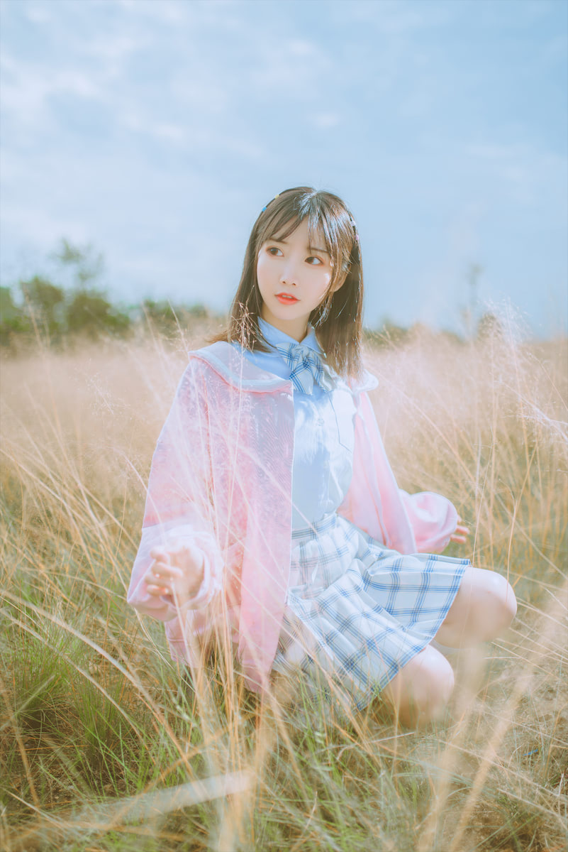 面饼仙儿秋初黛草JK19图插图2