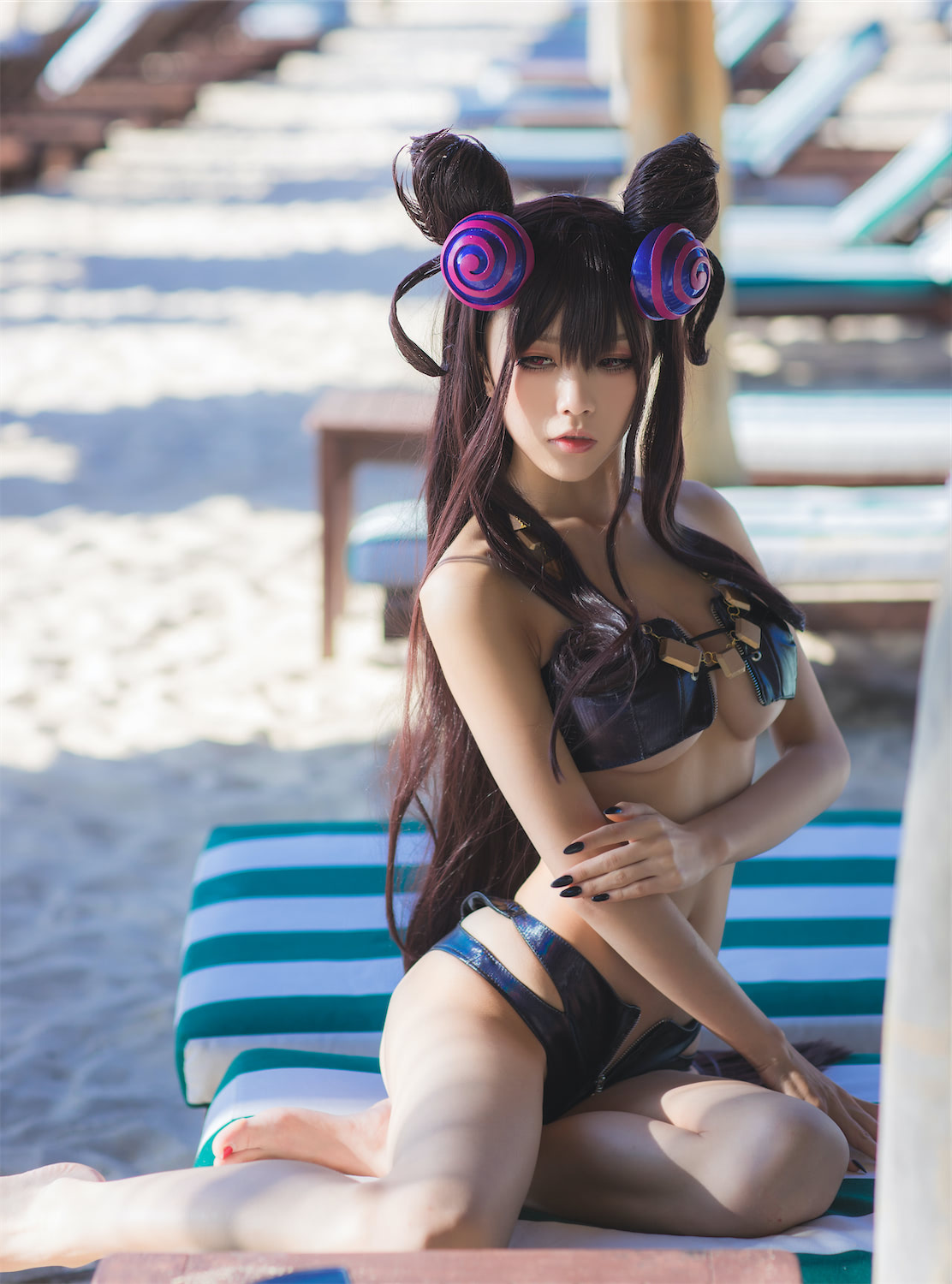 水淼aqua紫式部泳装41图插图3