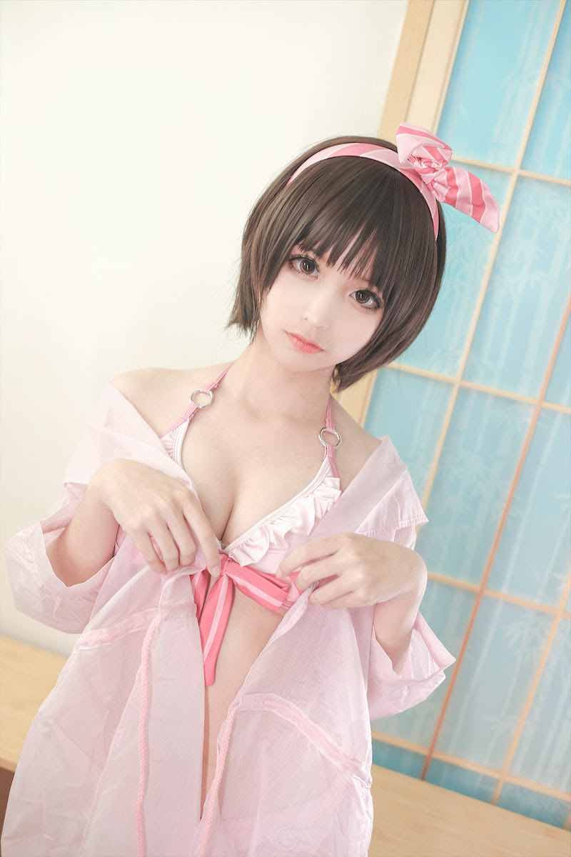 蠢沫沫加藤惠泳装40图插图