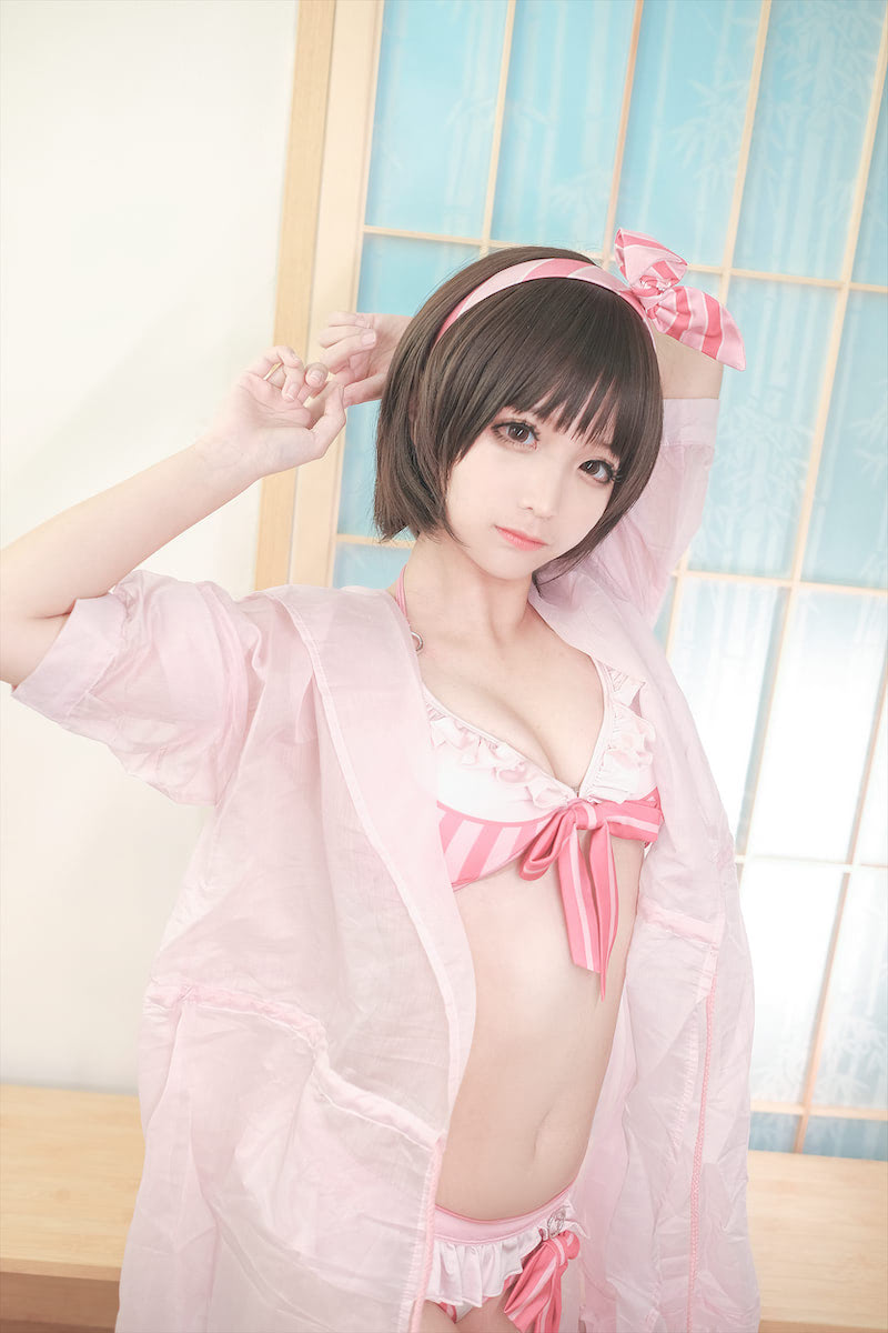 蠢沫沫加藤惠泳装40图插图3