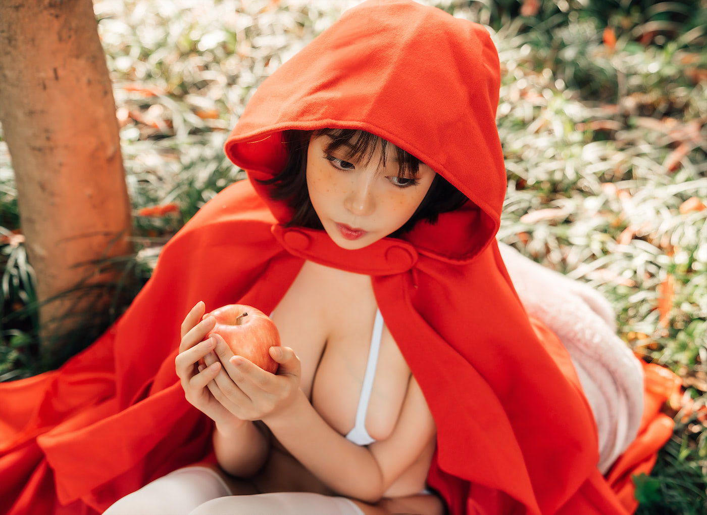 奈汐酱nice大红帽26图2视频插图4