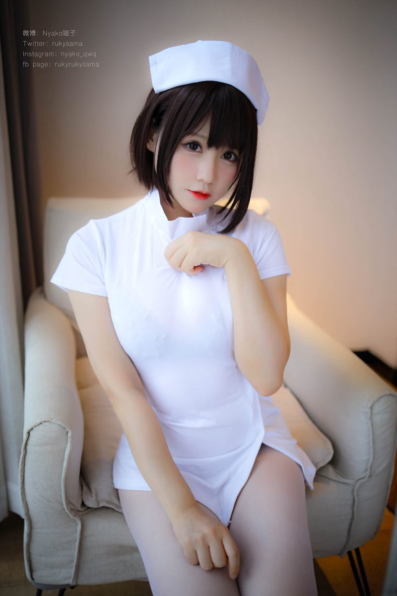 nyako喵子白衣护士81图3视频插图2