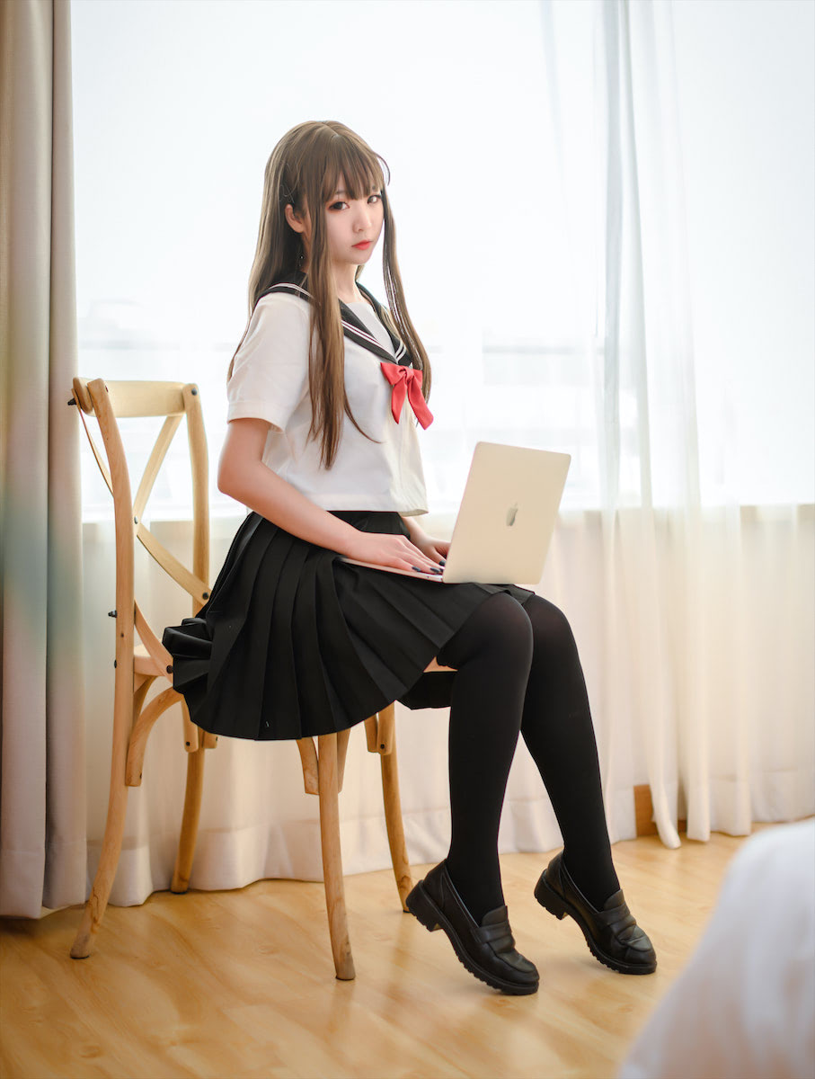 是青水JK高中水手服30图插图2