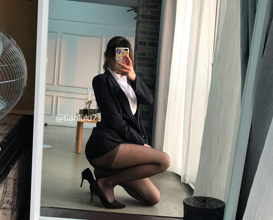 田璐璐新晋黑丝OL42图插图2
