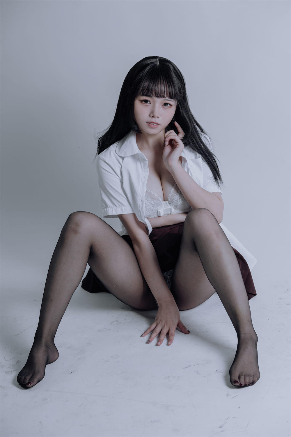 辣个喵喵鱼黑丝JK学妹31图插图2