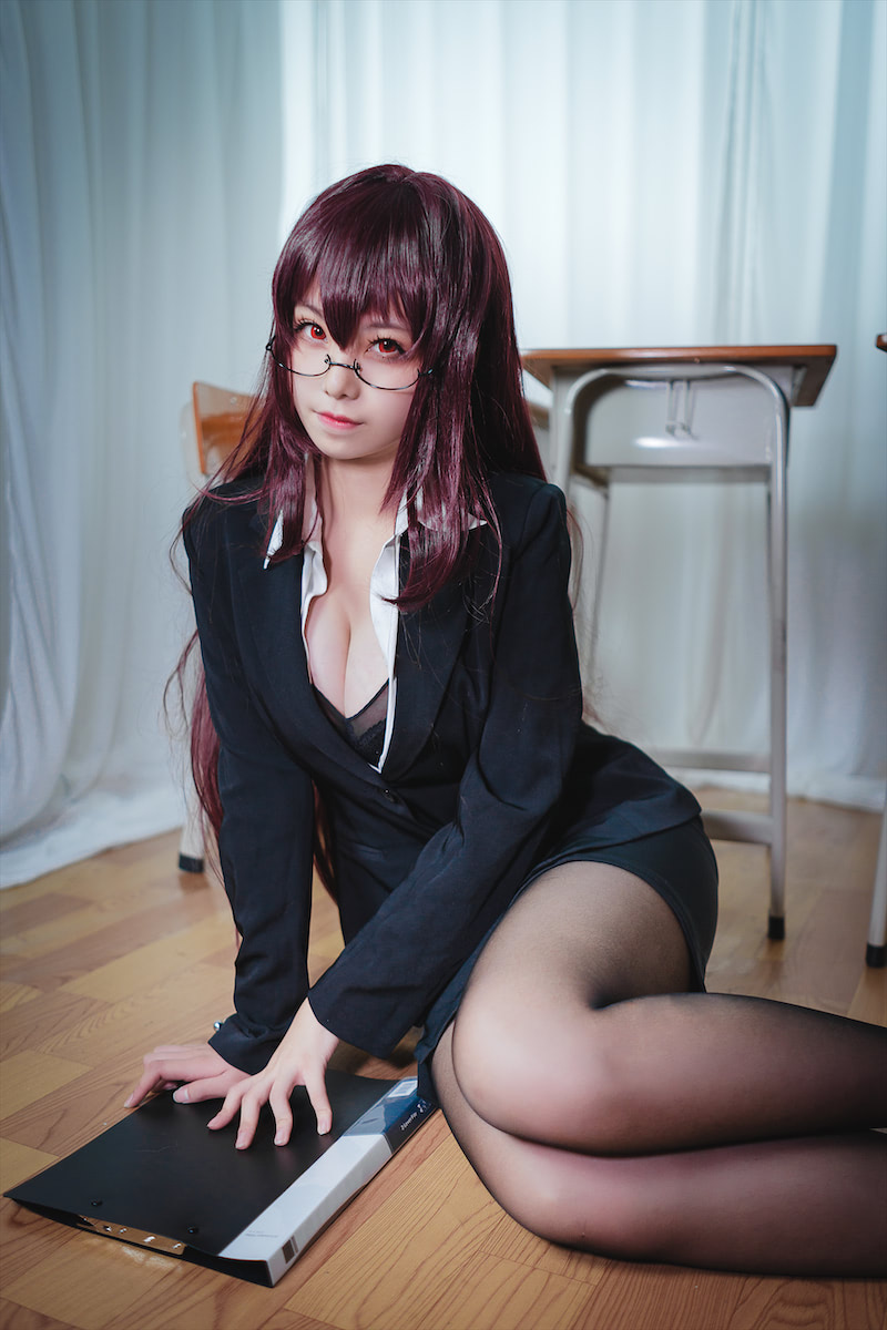 蜜汁猫裘女教师斯卡哈11图插图4