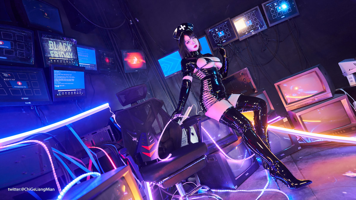 皮皮奶_Booty黑暗护士40图插图3