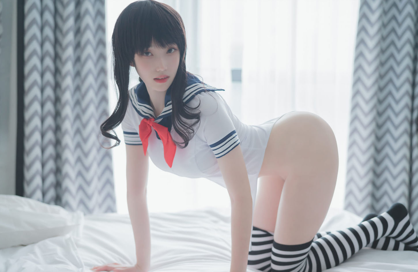 밤비Bambi水手服连体衣111图插图3