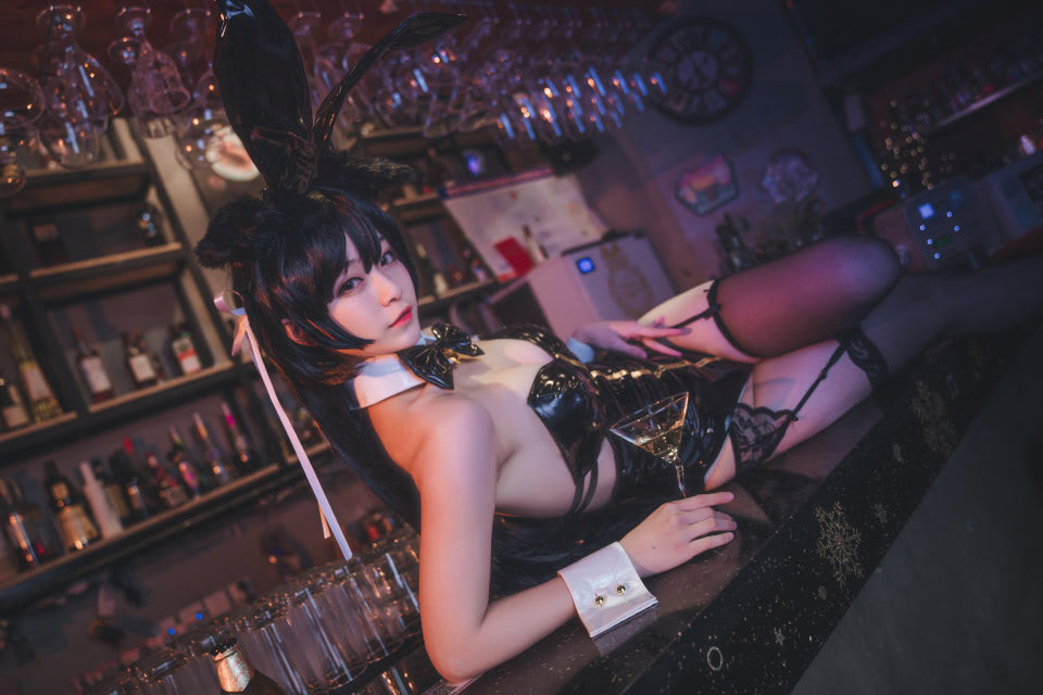 铁板烧鬼舞w爱宕兔女郎10图插图