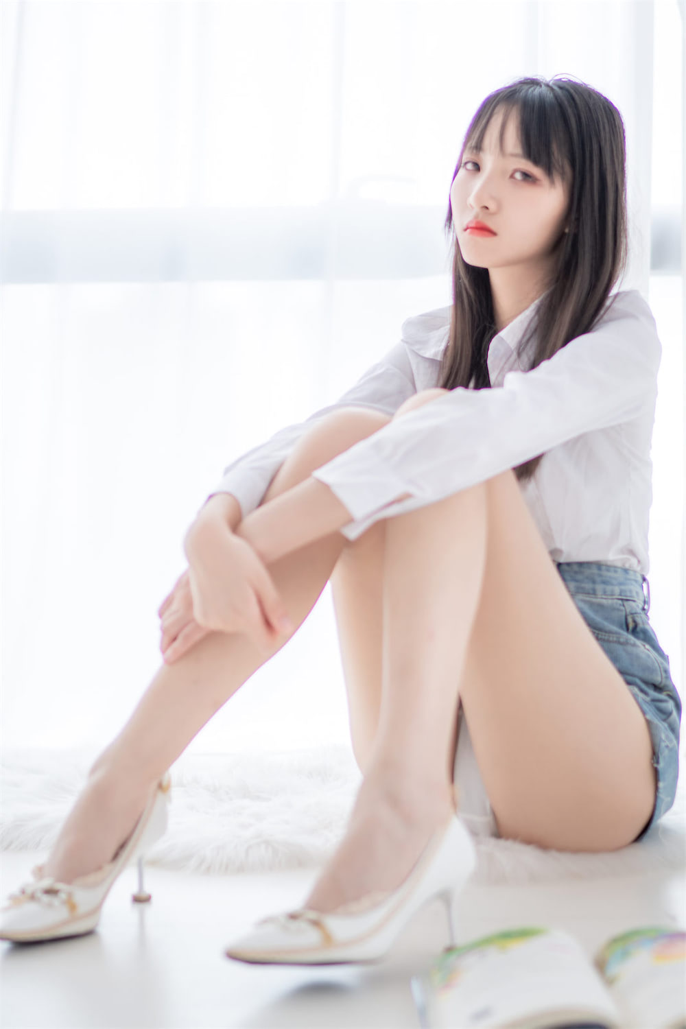西呱呀呀呀衬衫牛仔裙61图插图3