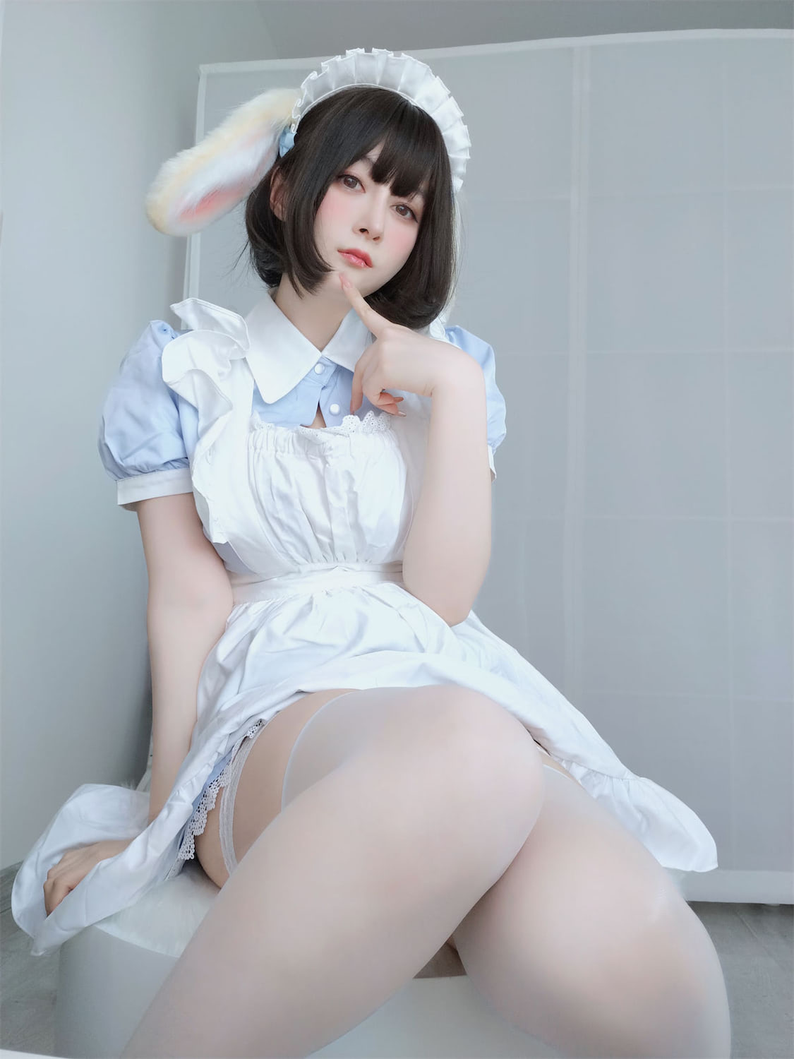 白银81白丝兔女仆147图3视频插图