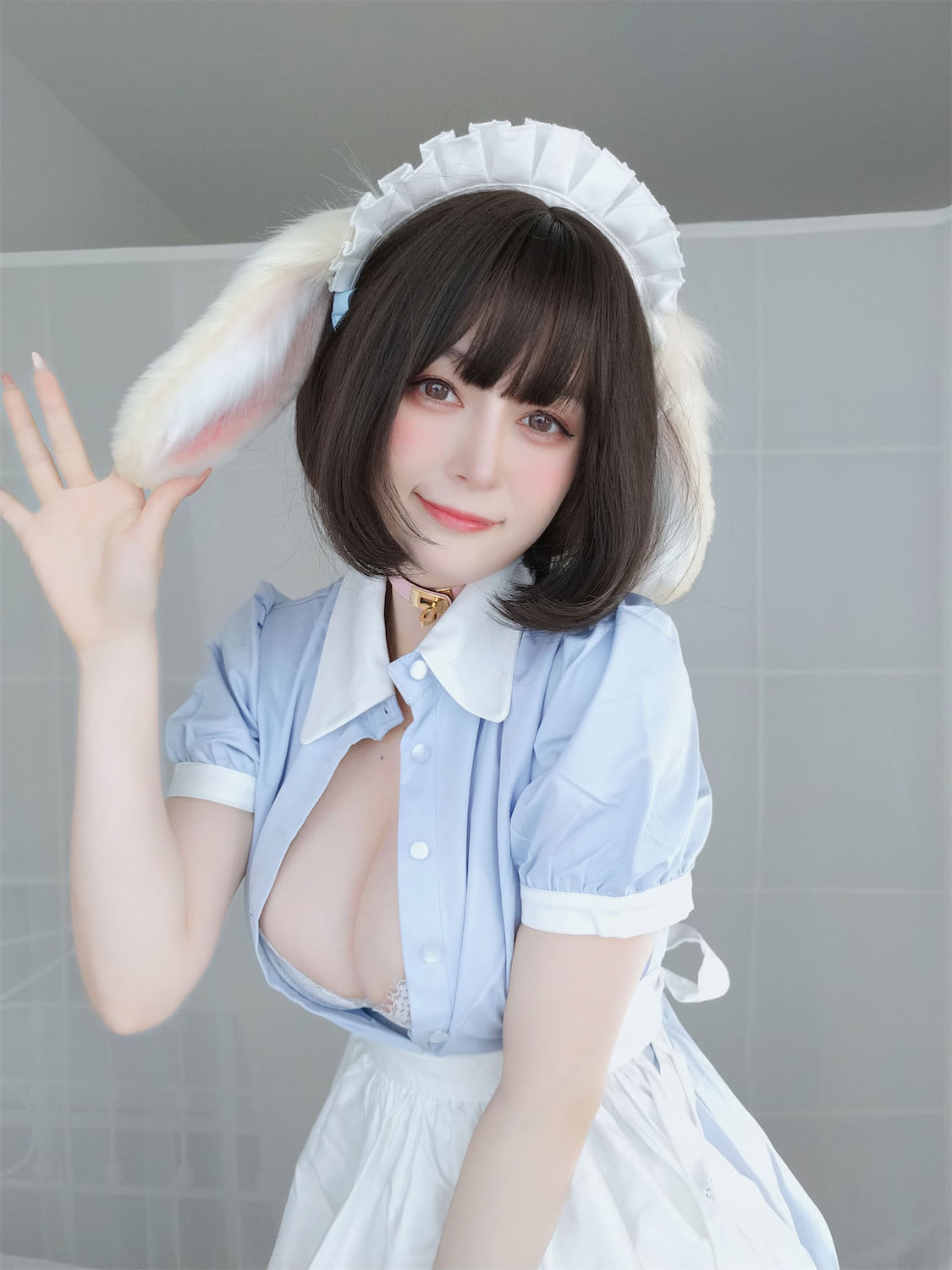 白银81白丝兔女仆147图3视频插图1