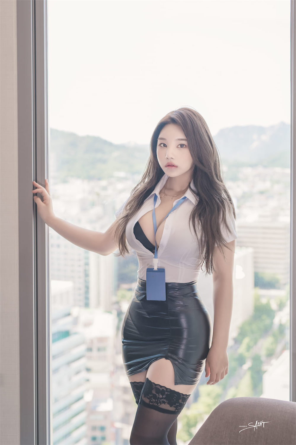 Zzyuri쮸리紧身裙OL65图插图1