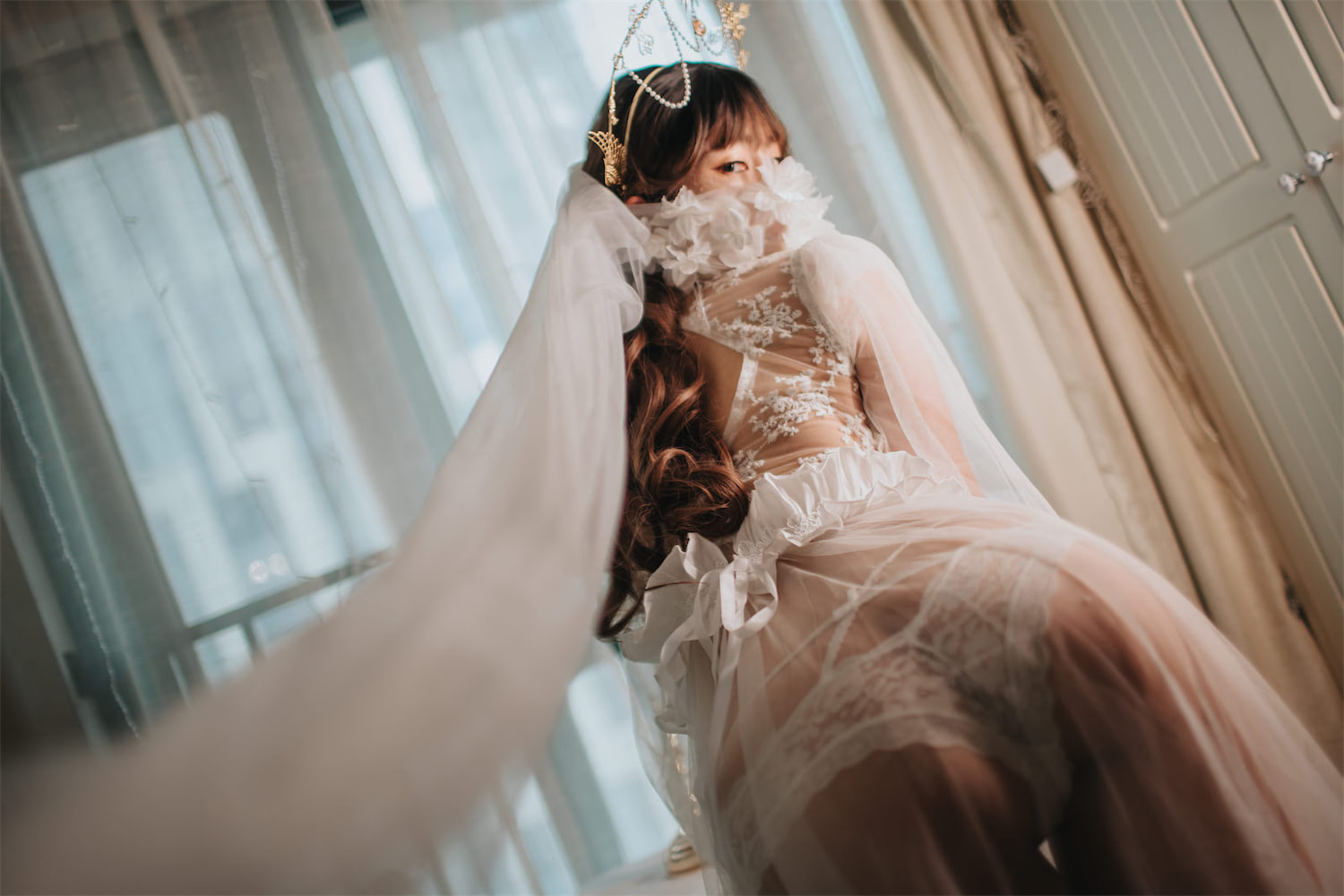 星澜是澜澜叫澜妹呀婚纱40图1视频插图