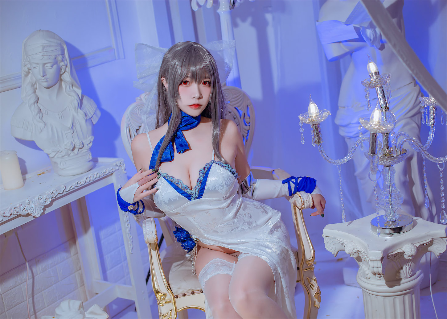 二佐Nisa碧蓝航线圣路易斯礼服29图插图1