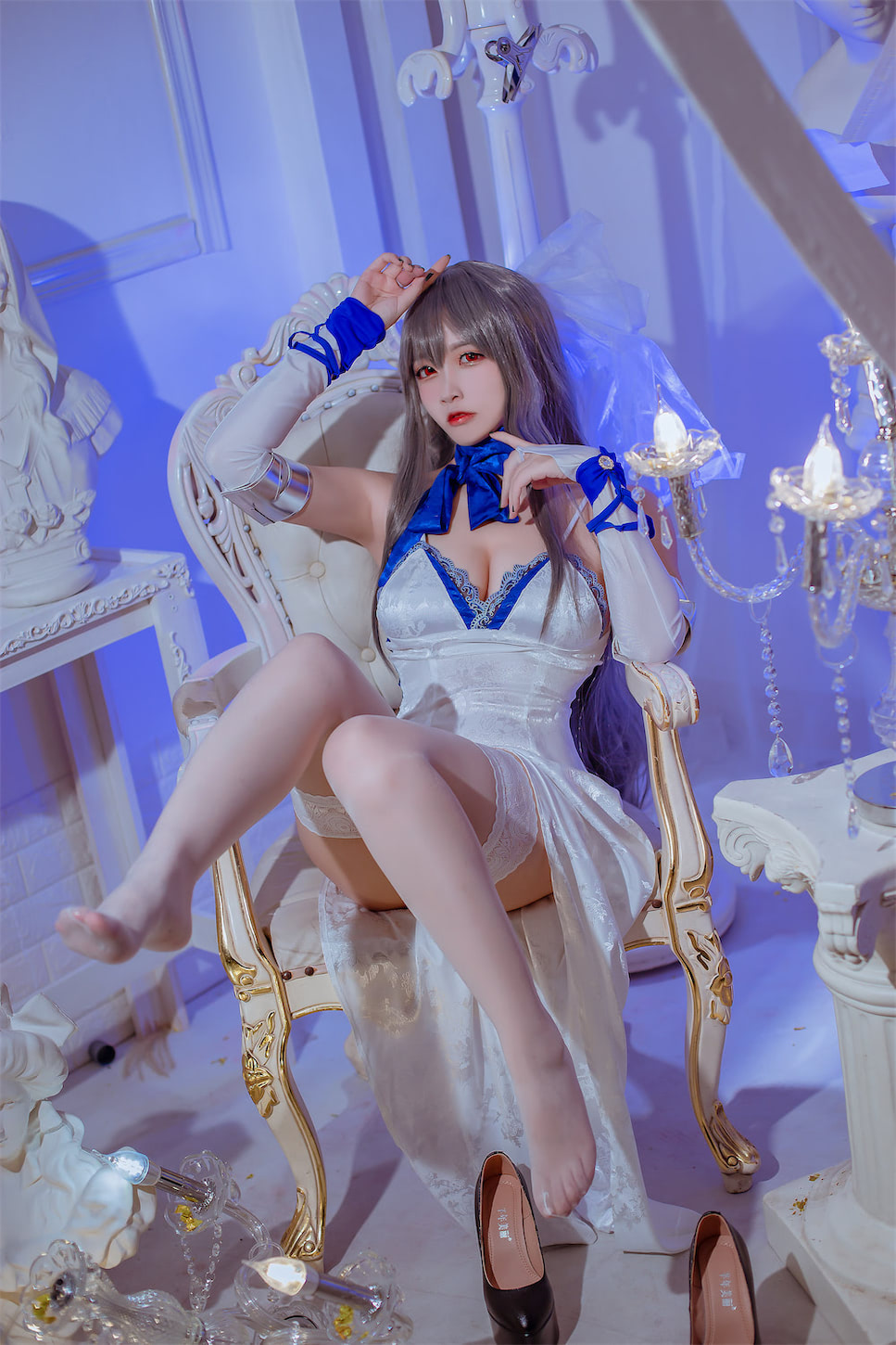 二佐Nisa碧蓝航线圣路易斯礼服29图插图2