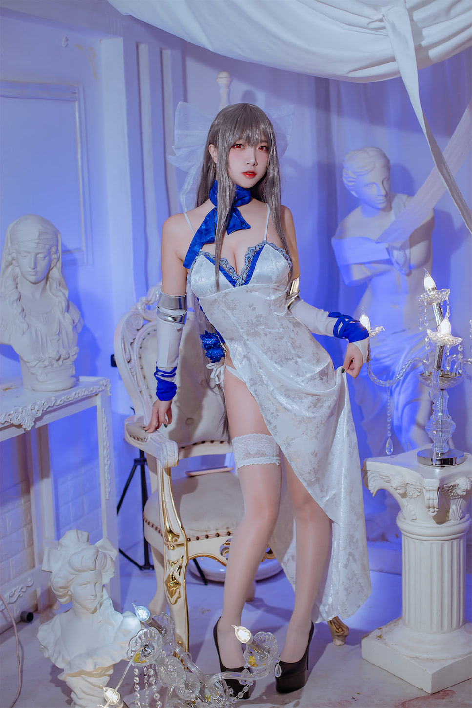 二佐Nisa碧蓝航线圣路易斯礼服29图插图3