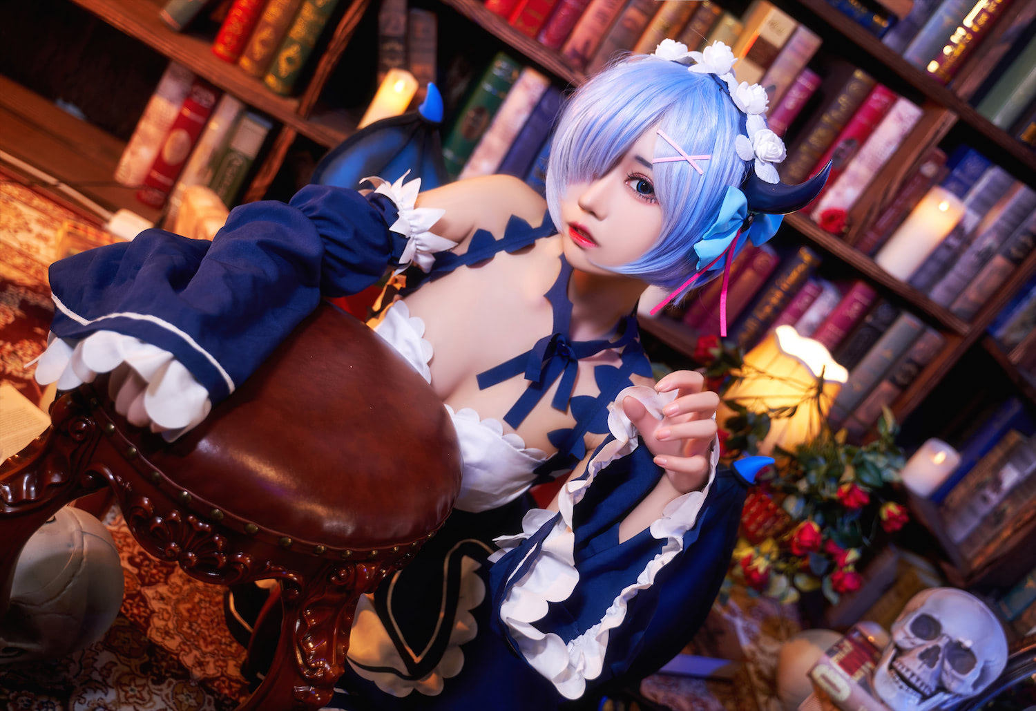 猫君君MaoJun蕾姆小恶魔23图1视频插图