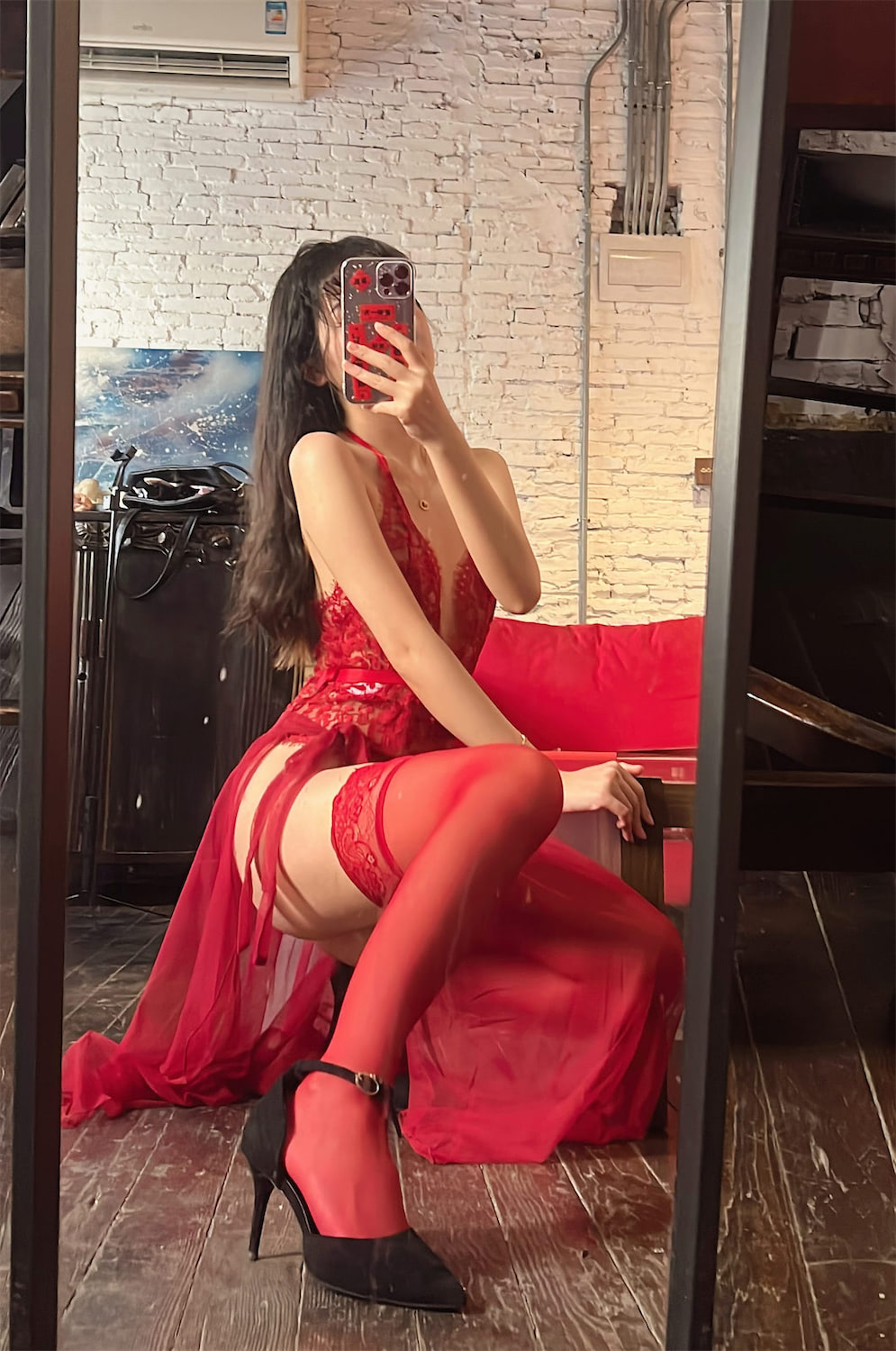 不呆猫红色人妻56图2视频插图2
