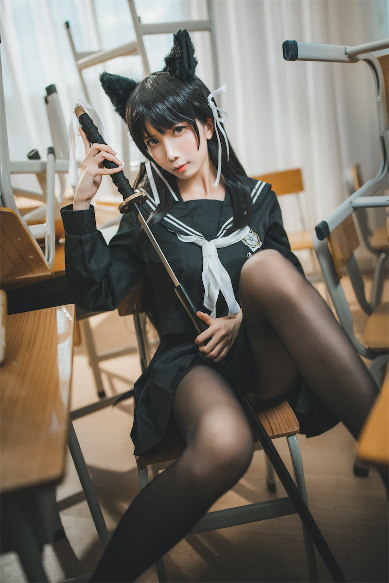 迷失人形爱宕教室水手服23图插图