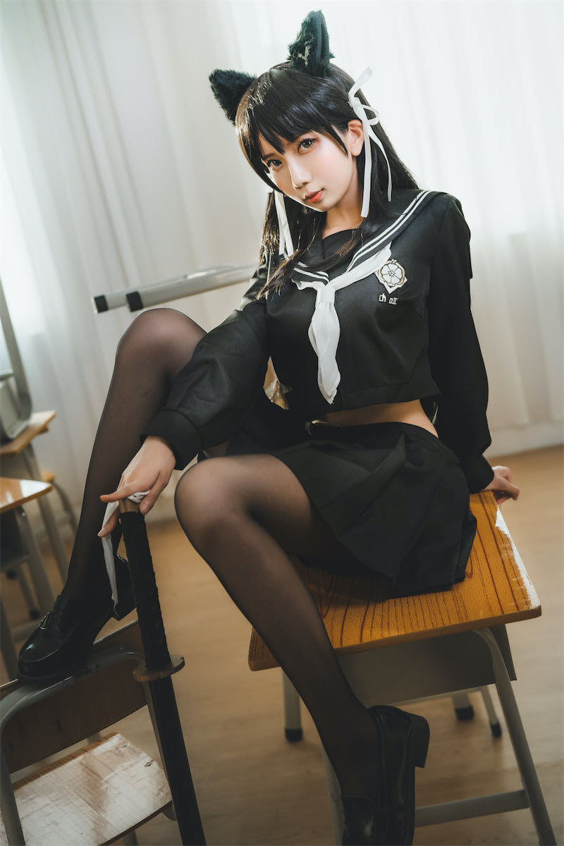 迷失人形爱宕教室水手服23图插图4