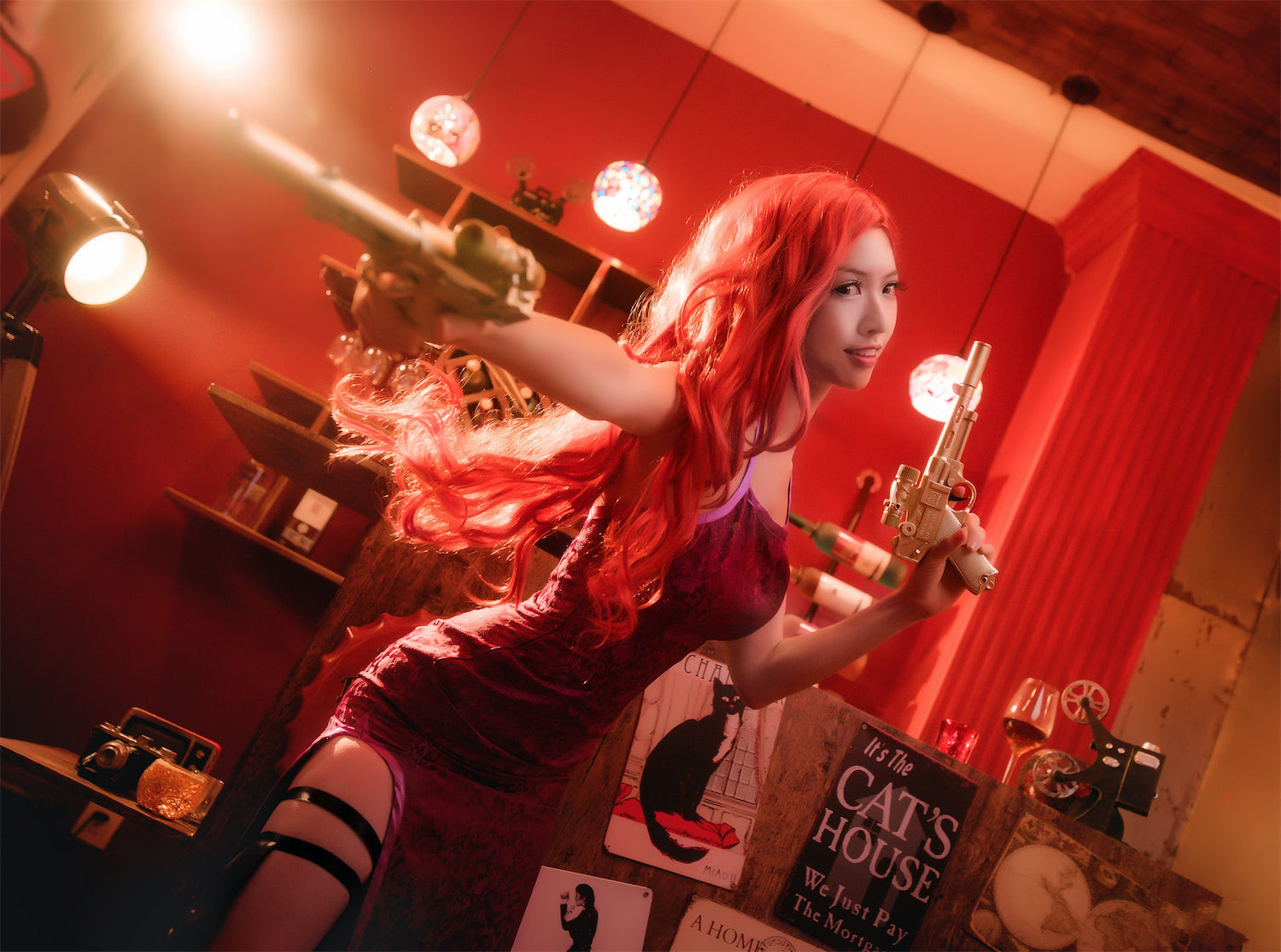 鳗鱼霏儿 厄运小姐旗袍11图插图2