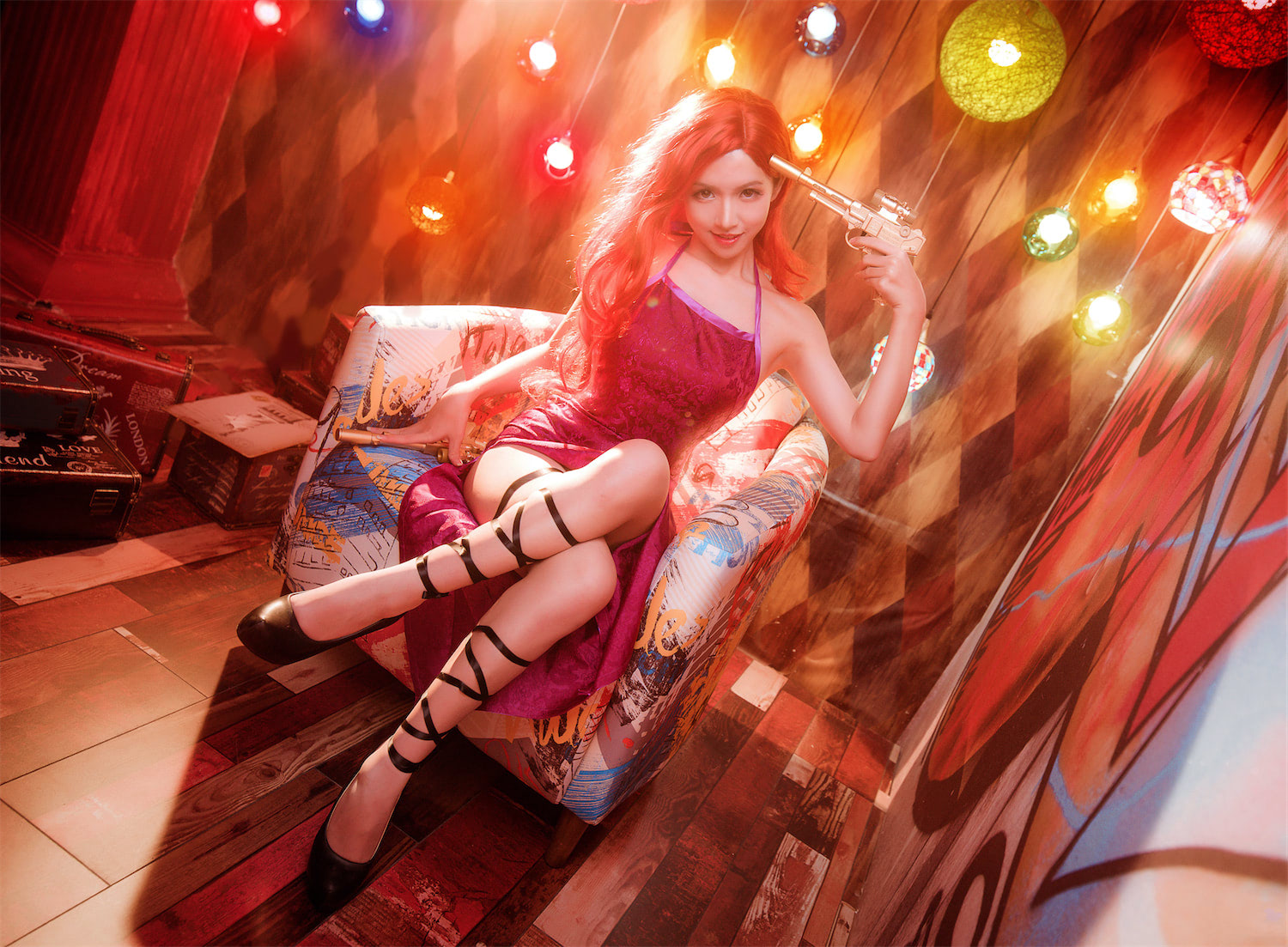 鳗鱼霏儿 厄运小姐旗袍11图插图3