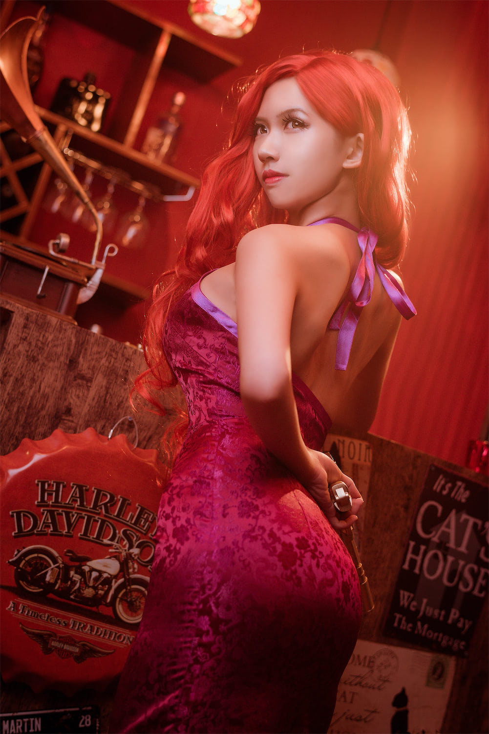 鳗鱼霏儿 厄运小姐旗袍11图插图4