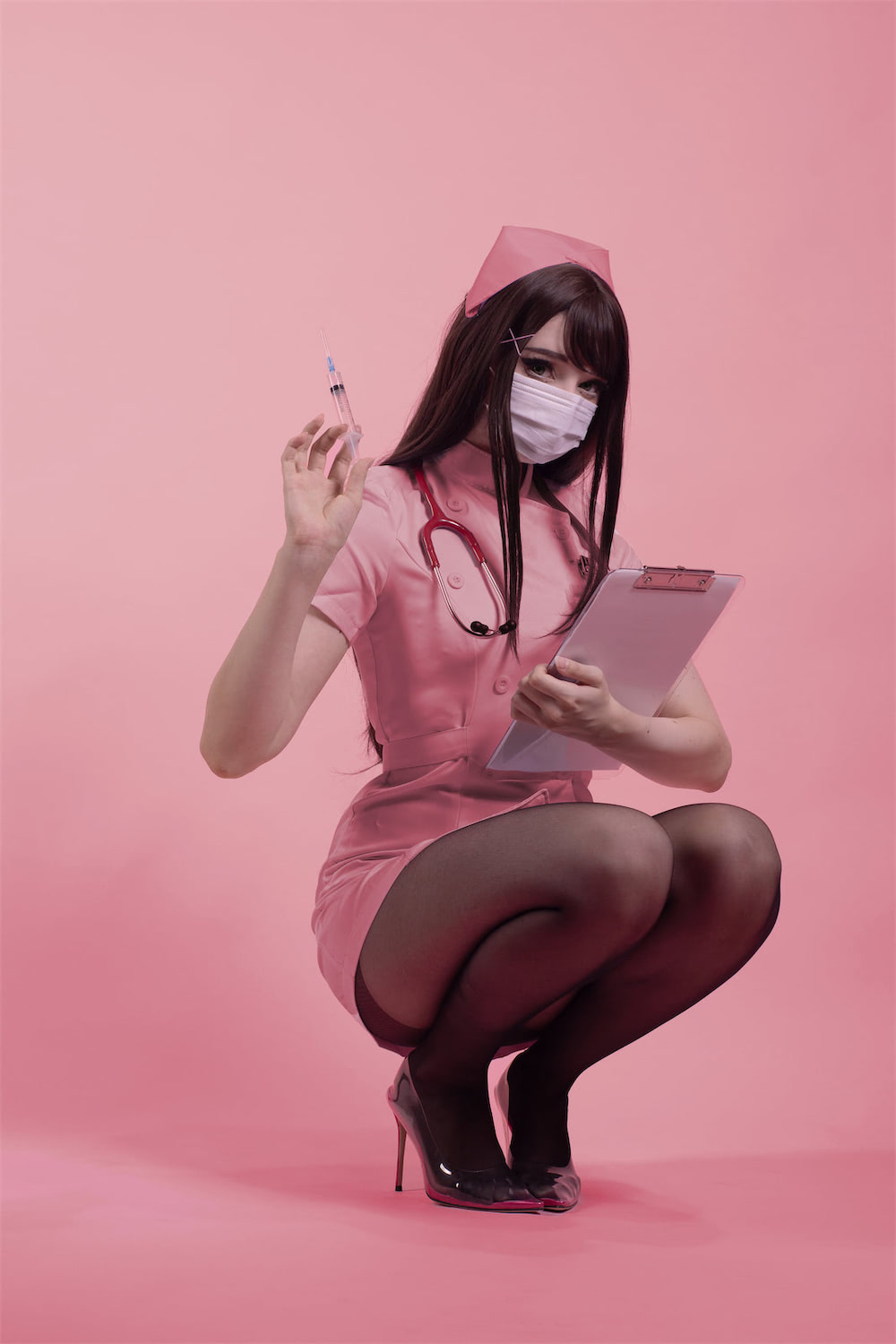 Candy Ball粉色护士35图8视频插图2