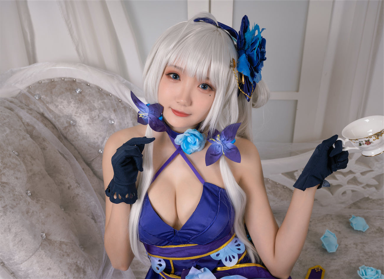 瓜希酱碧蓝航线光辉礼服18图插图