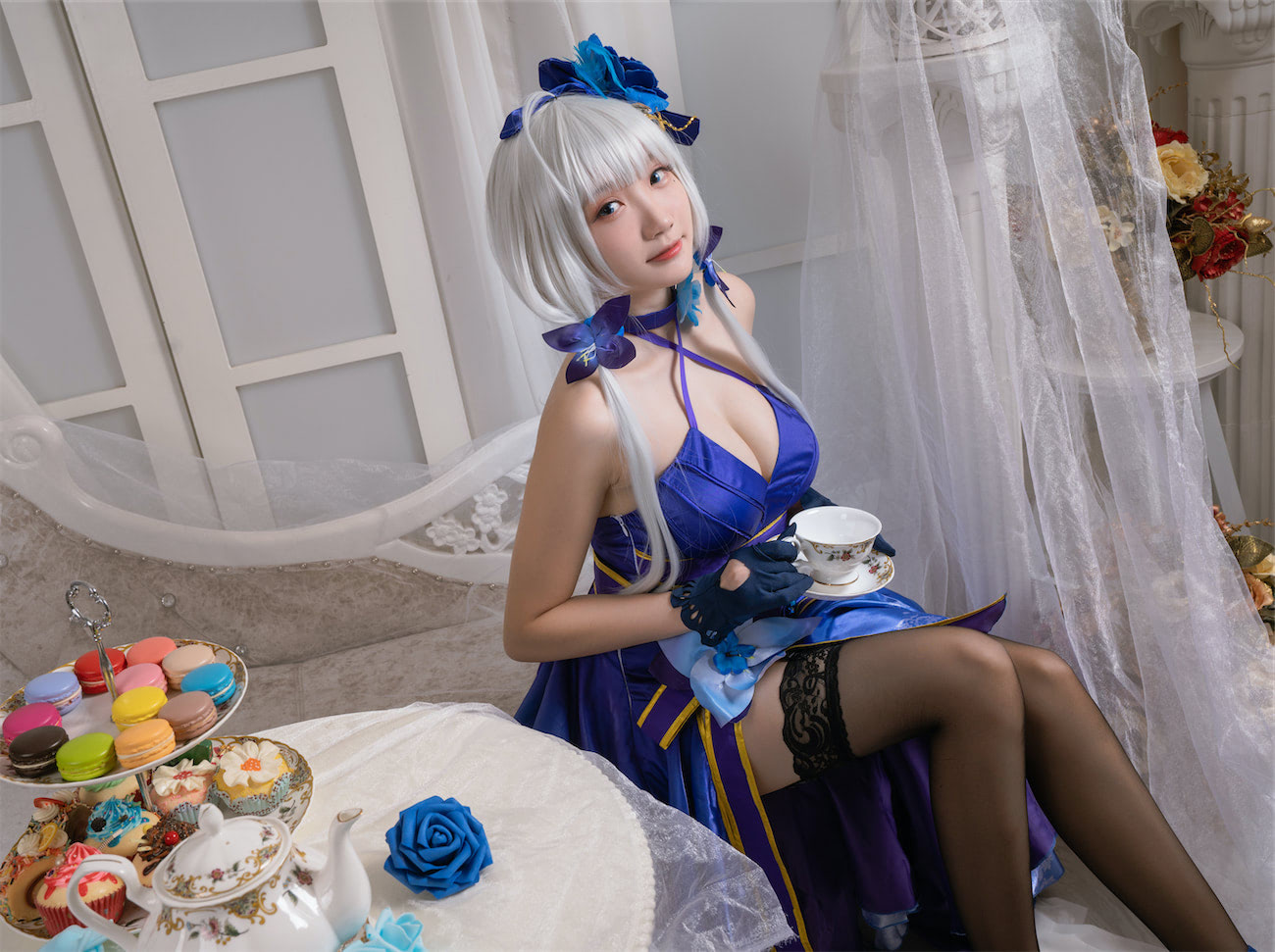 瓜希酱碧蓝航线光辉礼服18图插图2