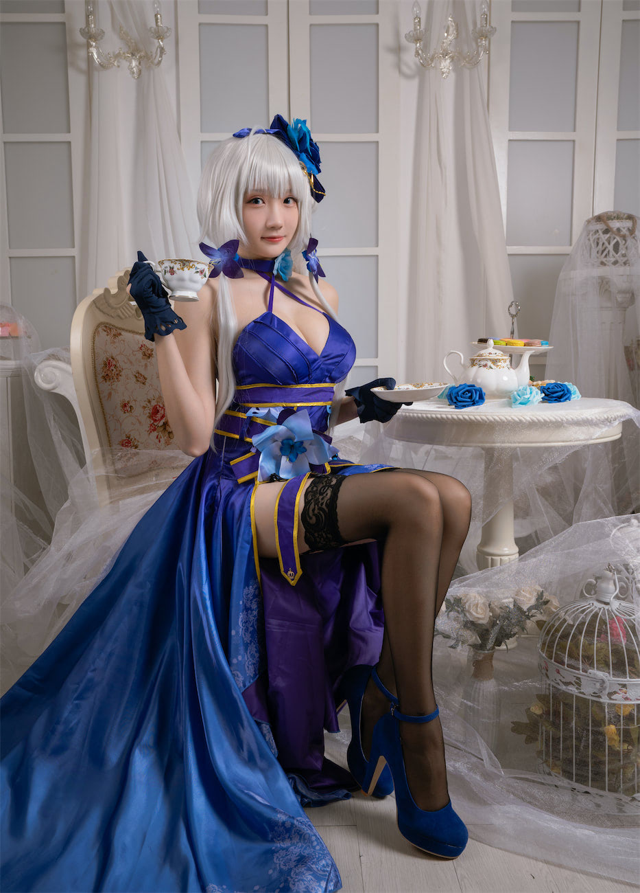 瓜希酱碧蓝航线光辉礼服18图插图4