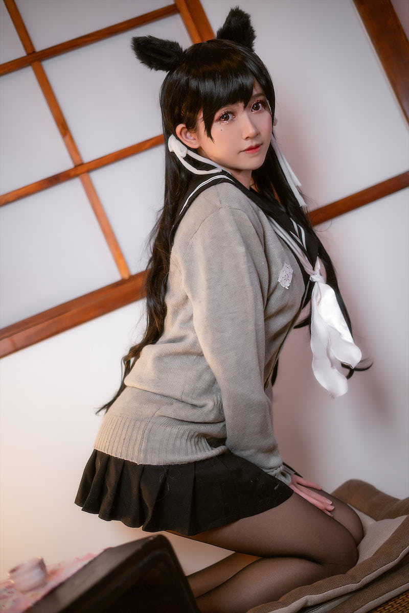 鳗鱼霏儿爱宕校服13图插图1