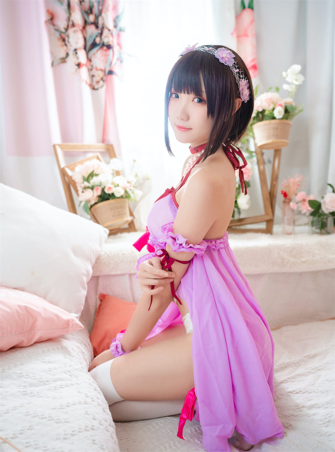 瓜希酱加藤惠睡衣14图插图