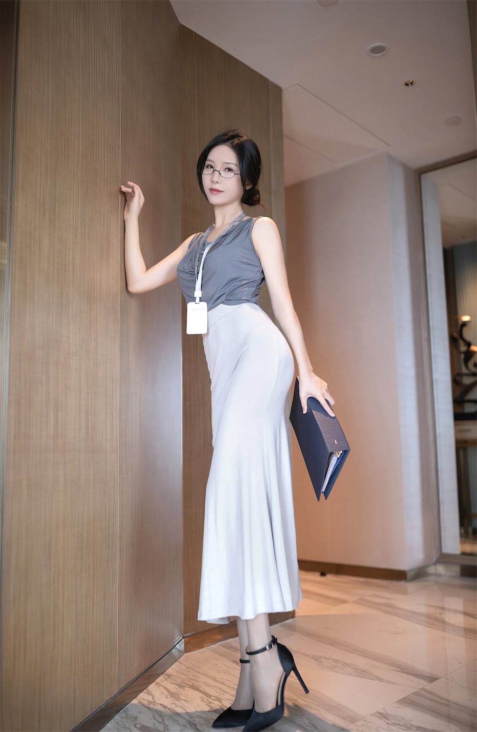 抖娘利世出差眼镜娘71图插图
