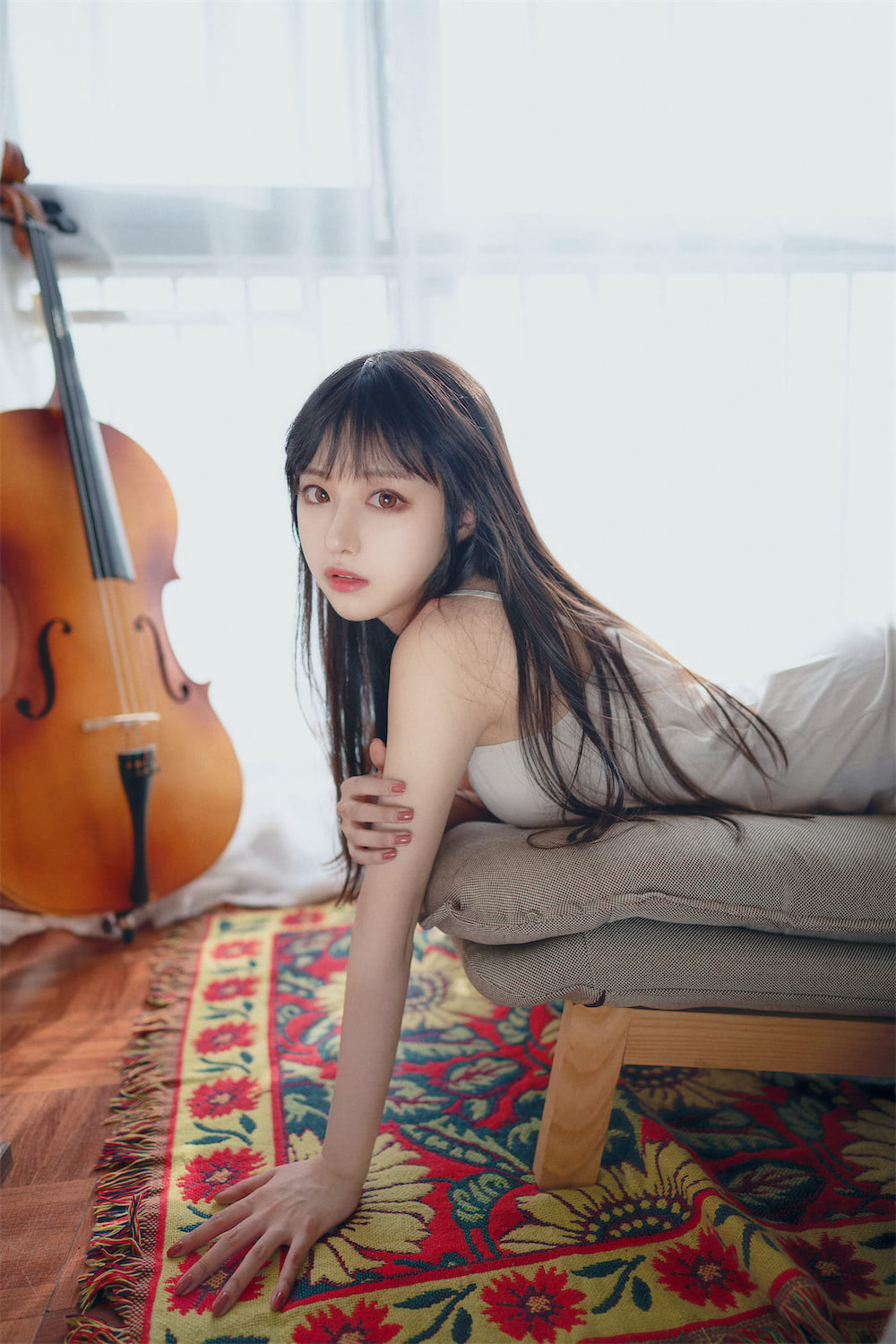 Shika小鹿鹿长发姑娘21图插图1