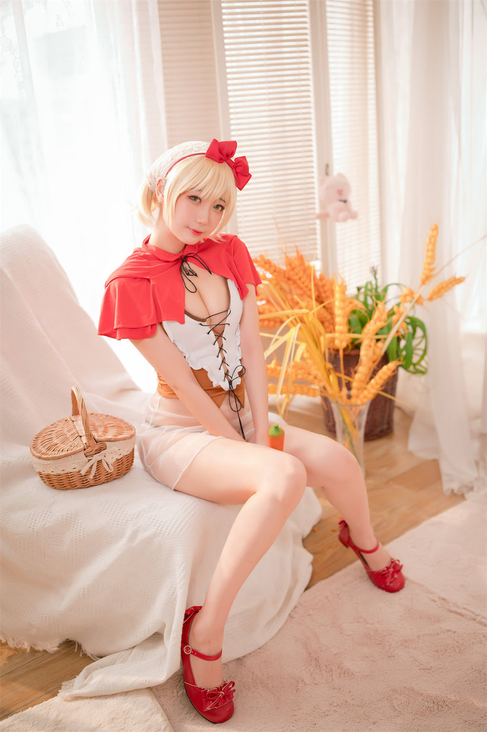 周叽是可爱兔兔可爱小红帽25图2视频插图1