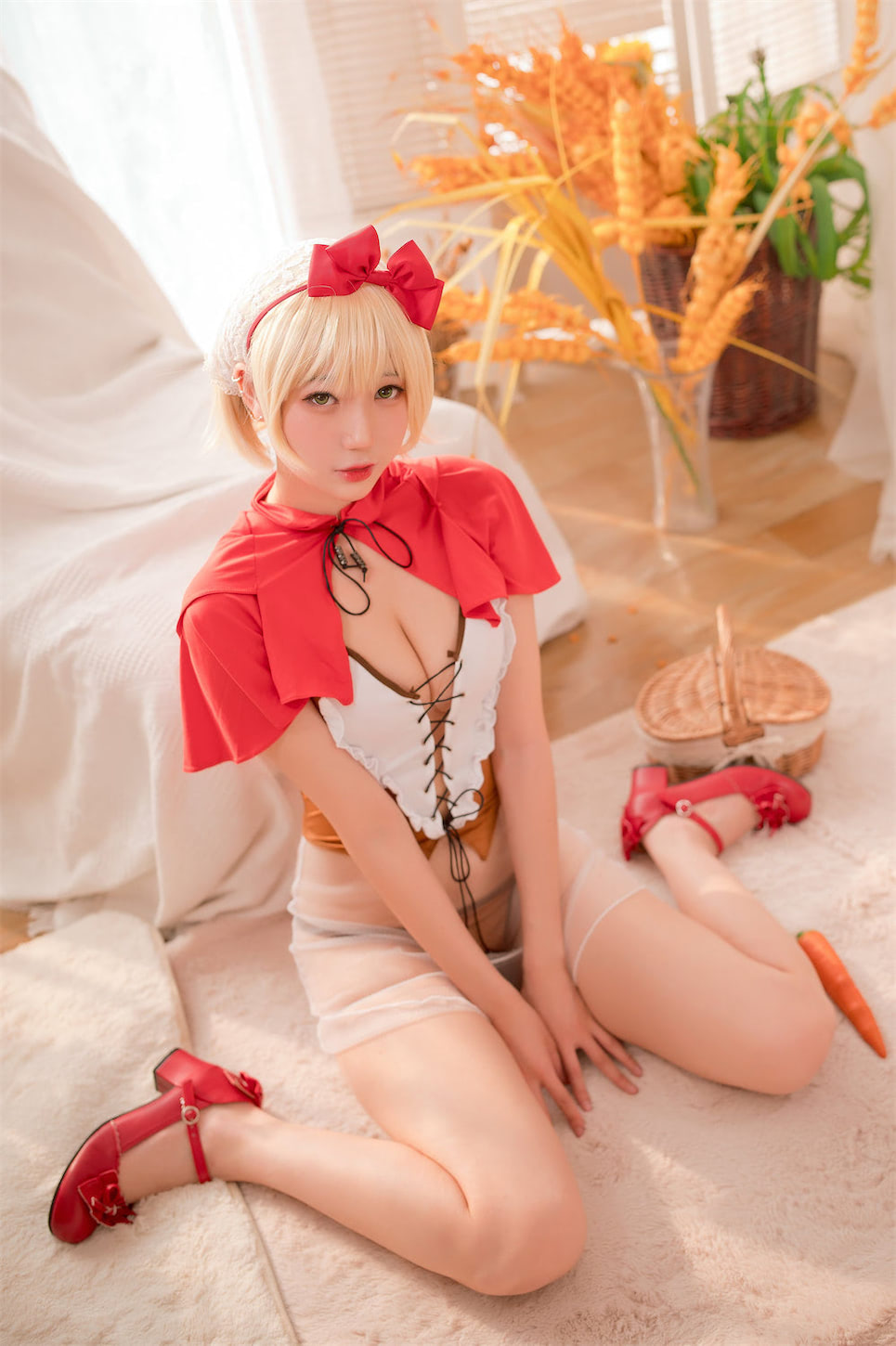 周叽是可爱兔兔可爱小红帽25图2视频插图2