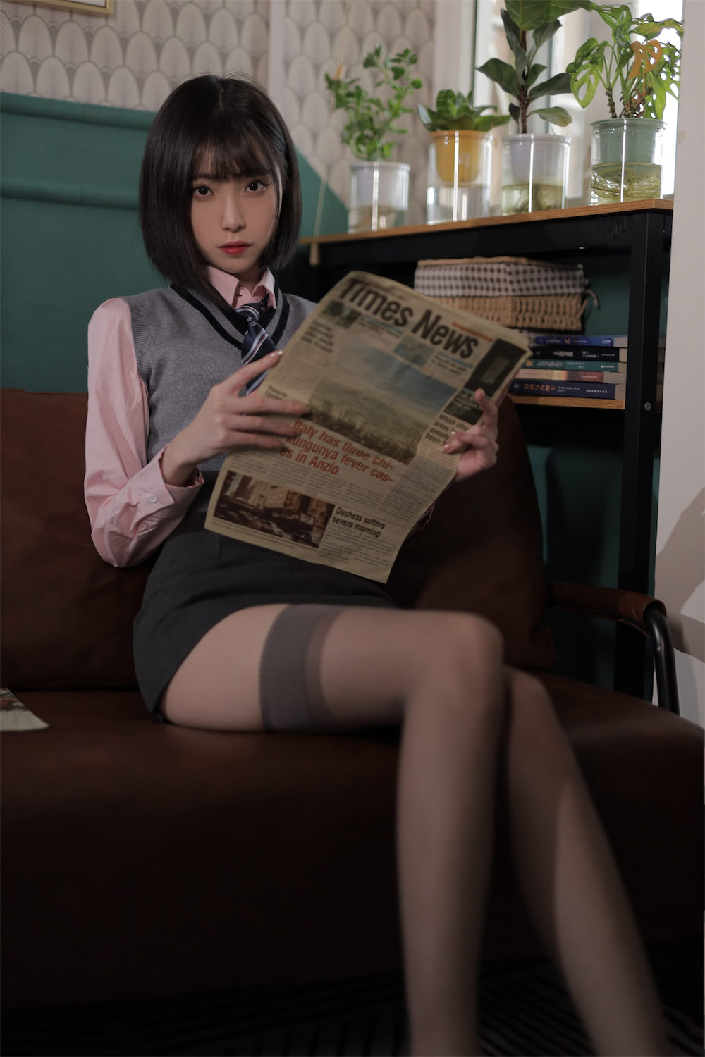 许岚LAN韩系制服40图插图