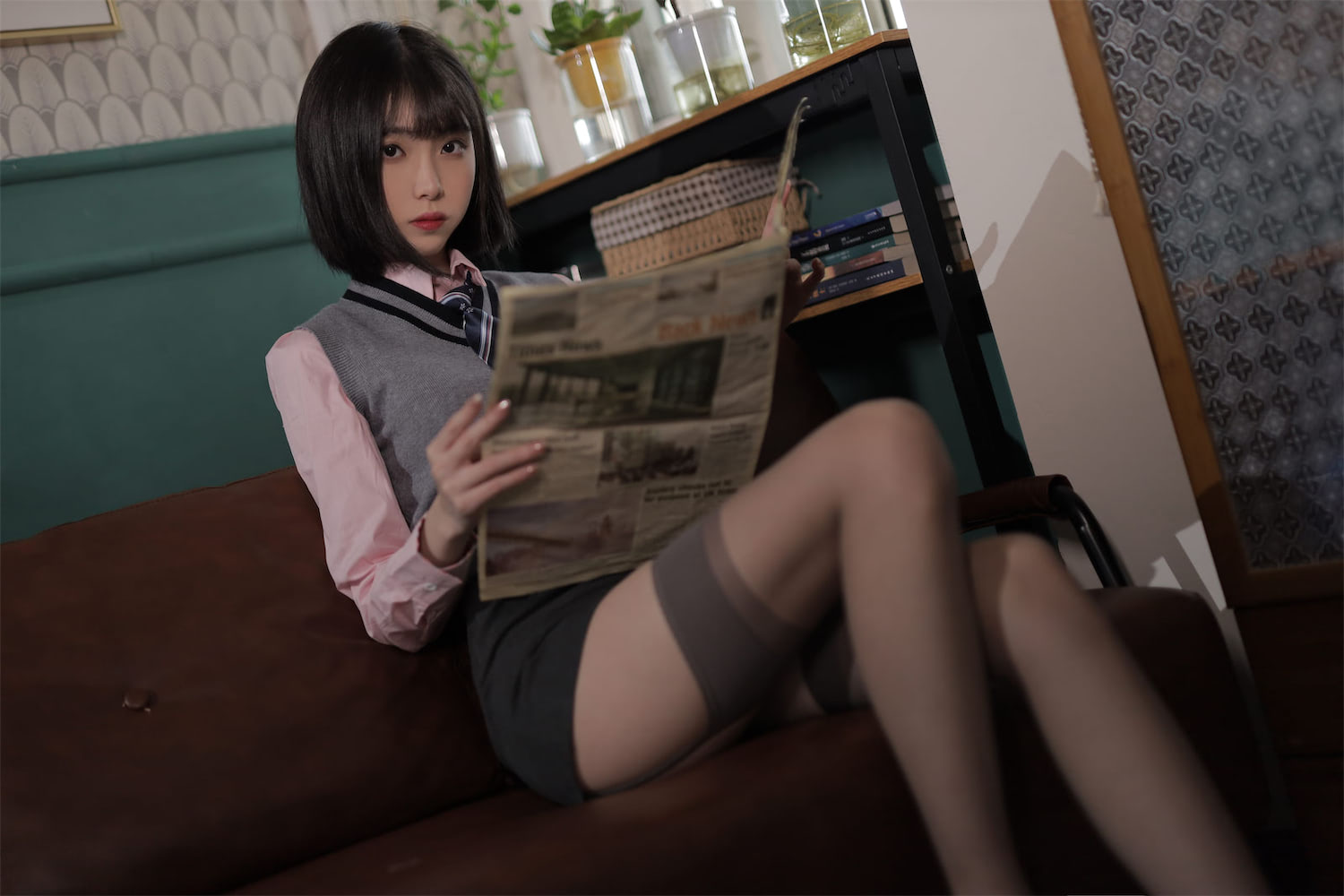 许岚LAN韩系制服40图插图2