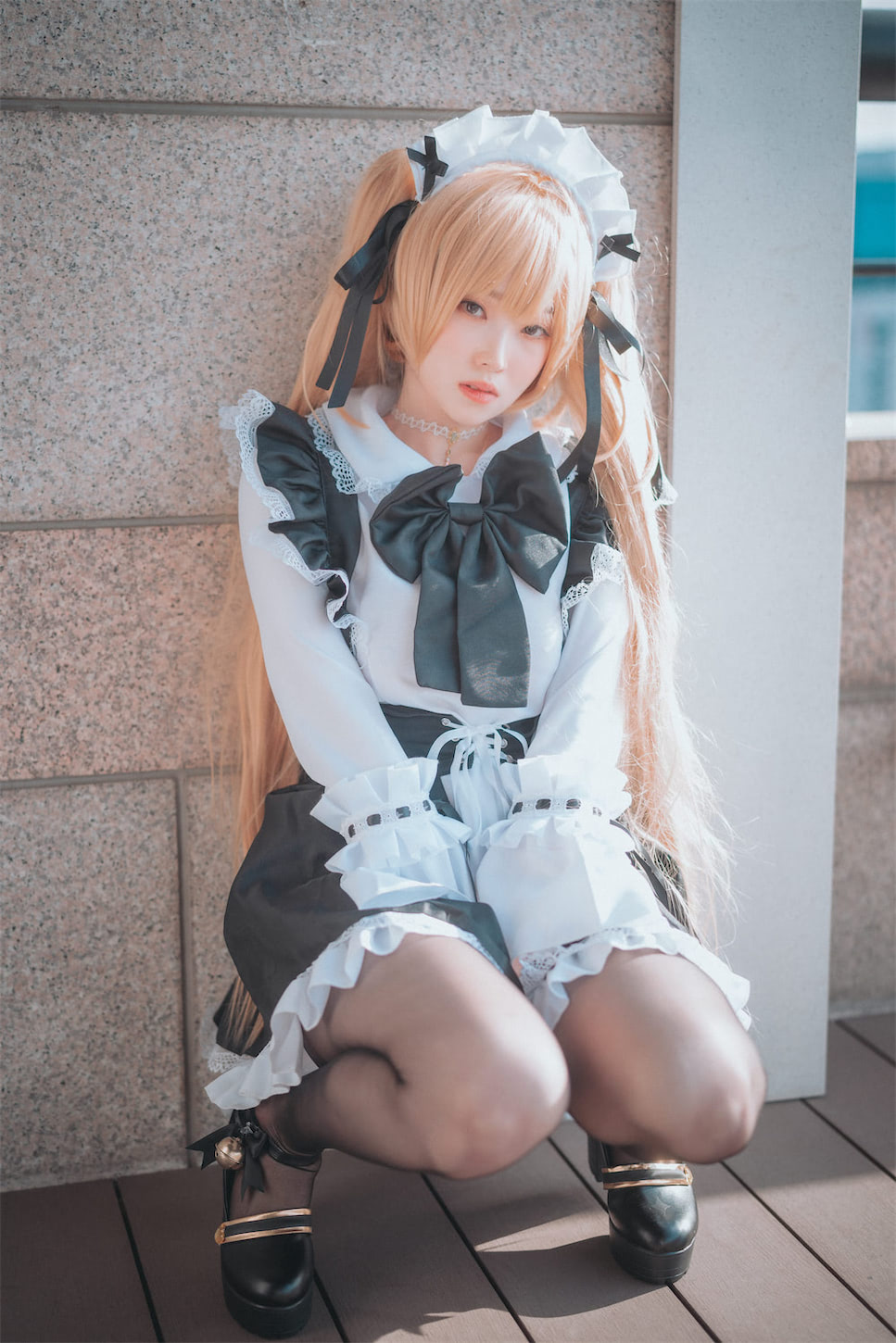 밤비bambi命运之子奈芙蒂斯黑丝女仆100图插图2