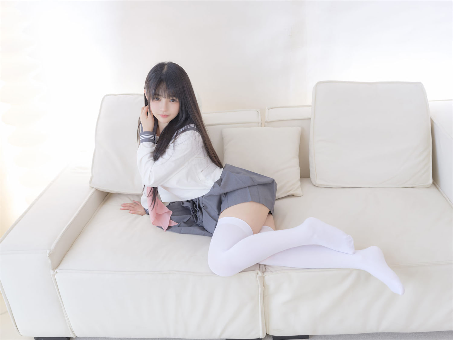桜井宁宁午后白丝jk85图插图