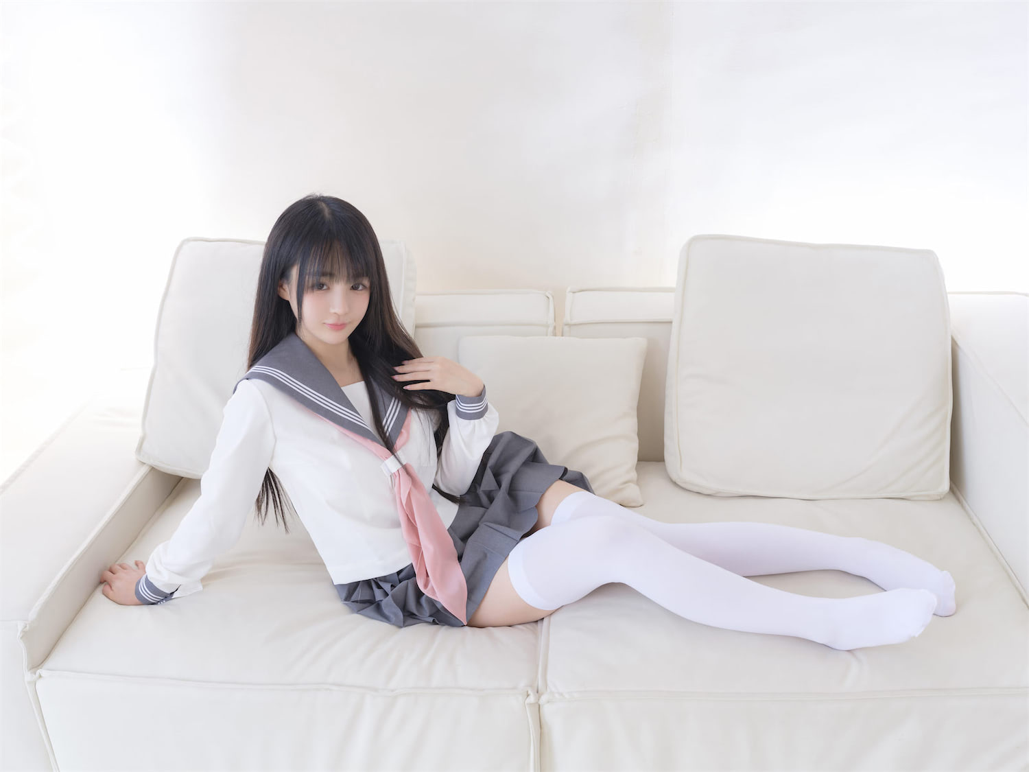 桜井宁宁午后白丝jk85图插图2