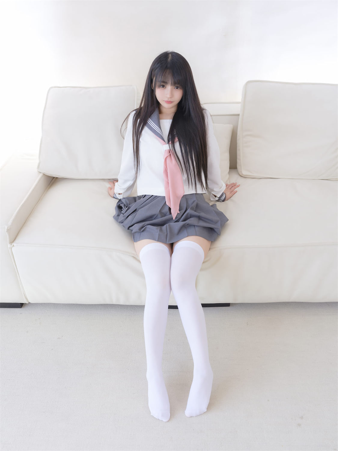 桜井宁宁午后白丝jk85图插图3