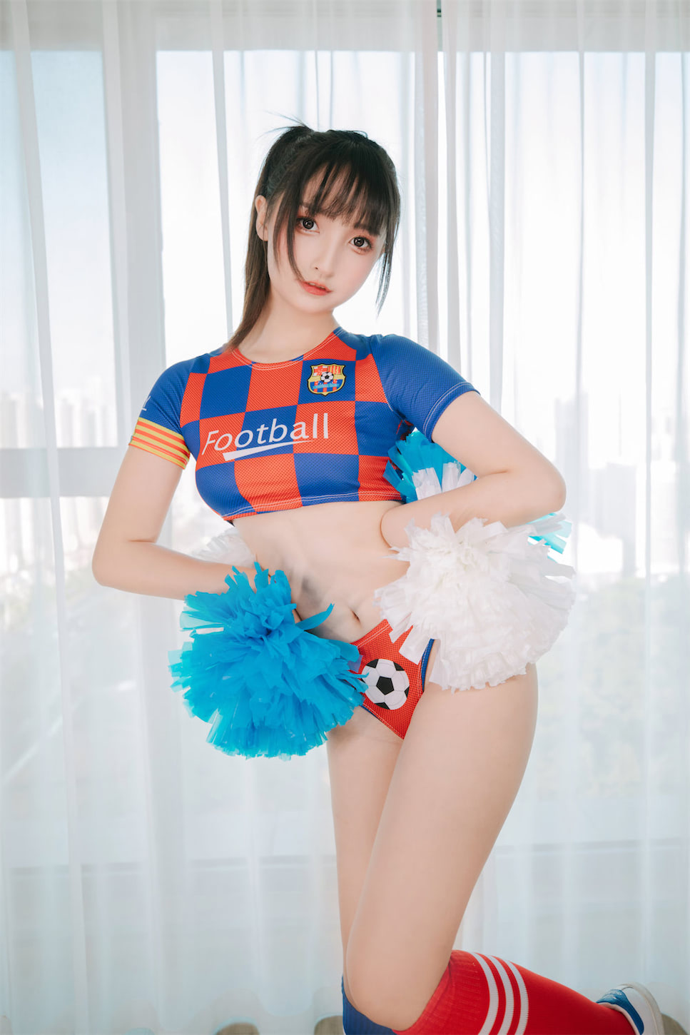 神楽坂真冬啦啦队白丝少女ハーフタイム150图2视频插图4