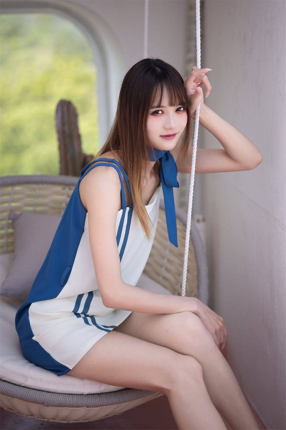 兔子Zzz不吃胡萝卜早安度假的兔子少女91图插图1