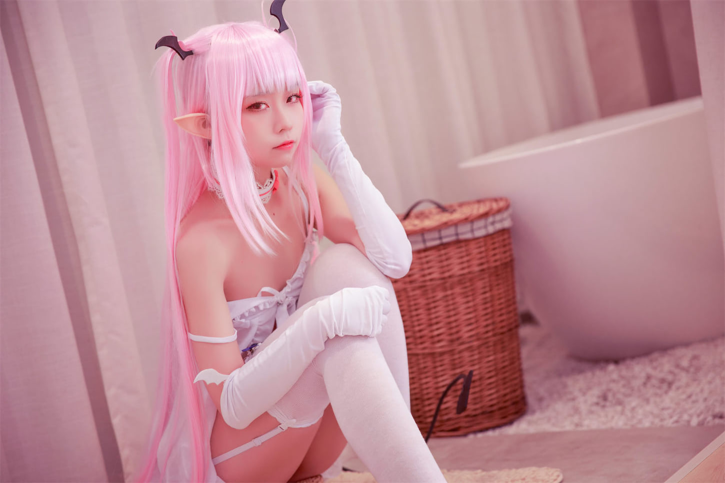 G44不会受伤白丝露露姆11图插图2