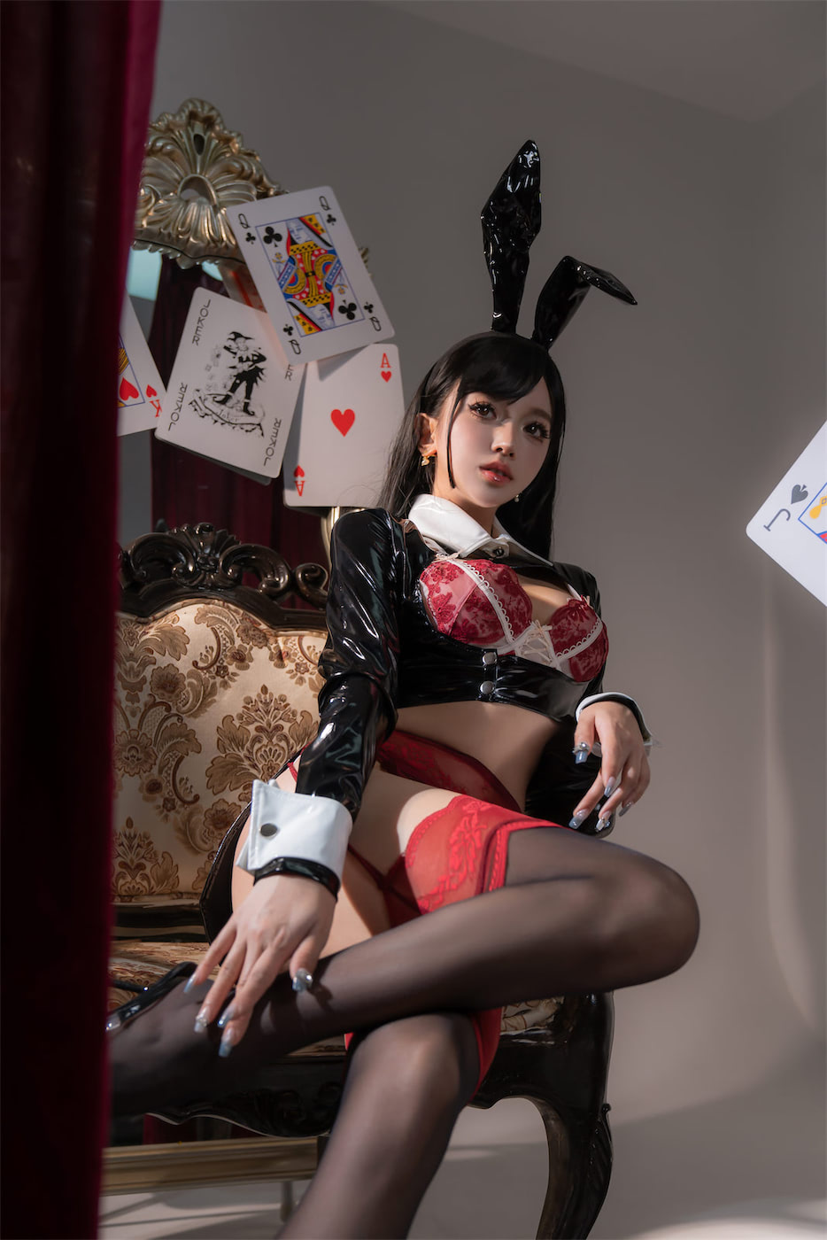 过期米线线喵兔女郎生日限定50图插图2