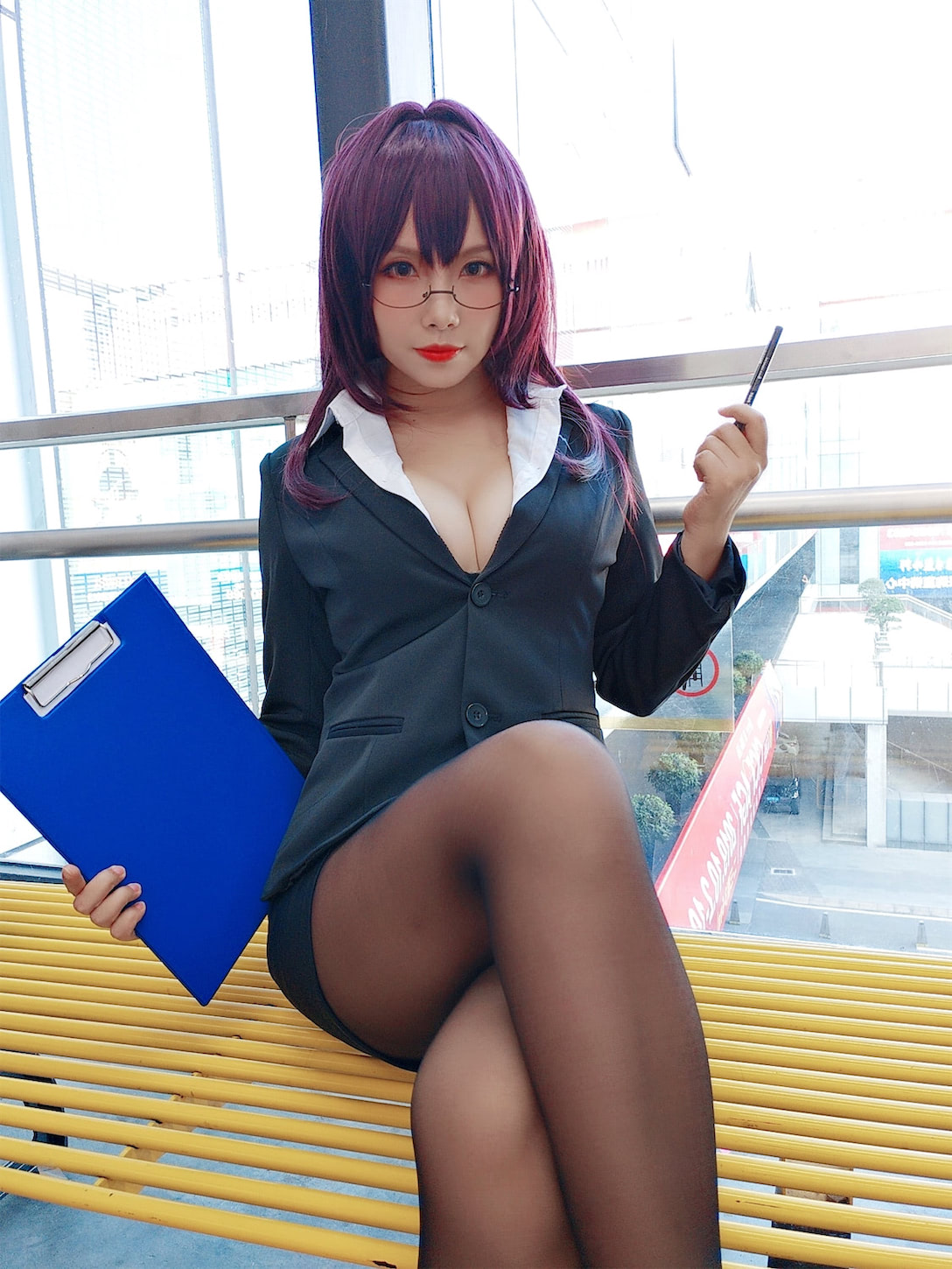 Neko-薇薇斯卡哈黑丝自拍11图插图2