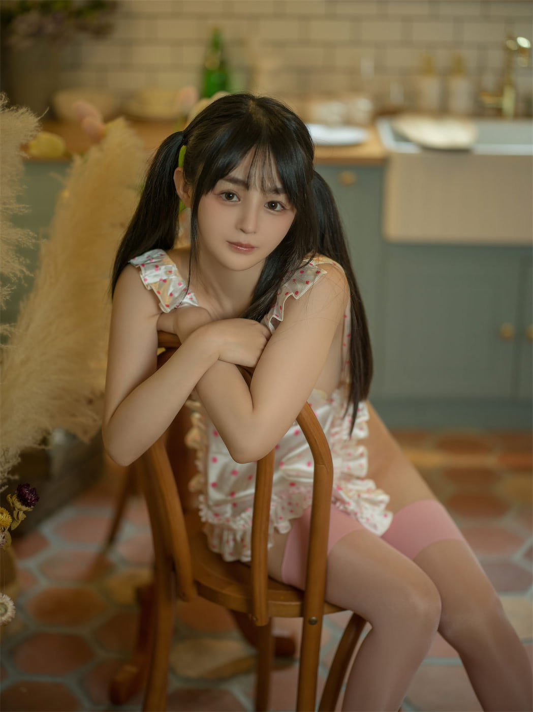 桜井宁宁草莓厨房围裙85图插图1